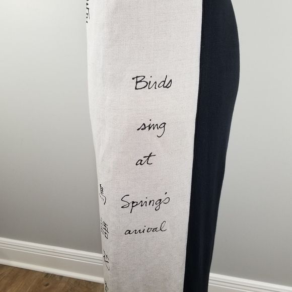 Weno NY Women's Dress Size XL Sleeveless Knit Shift USA Vintage Maxi 80s 90s - Picture 2 of 13